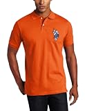 U.S. Polo Assn. Mens Solid Polo With Tonal Big Pony