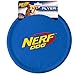 Nerf Dog Nylon Flying Disk Dog Toy, Large, Blue