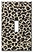Art Plates - Leopard Print Switch Plate - Single Toggle