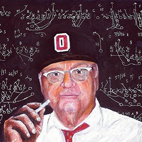 Coach Woody Hays - Canvas Print - Ohio State Buckeyes - National Champs