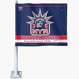 New York Rangers Car flag 11"x 14"