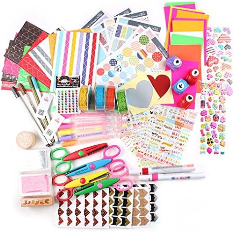 Scrapbooking Supplies or Diy Photo Albums And Diary Decor Accessories Deluxe Package