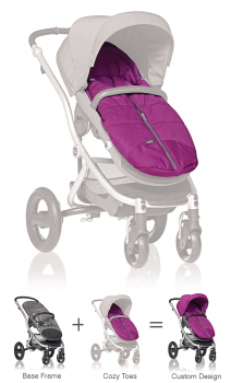 Britax Affinity Stroller Cool Berry Cozy Toes