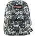 Urban Sport Black & Gray Abstract Trail Maker Classic School Book Backpack