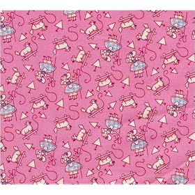 Fitted Portable / Mini Crib Sheet - Little Bo Peep - Made In USA