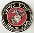 US Marines METAL Auto Emblem