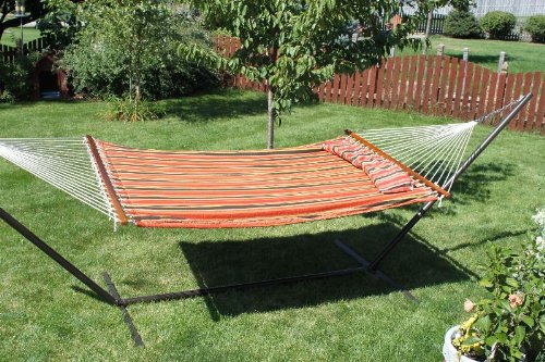 Premium 2 Person Hammock Stand and Hammock Combo