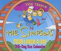 The Simpsons 2009 Laugh-a-Day 365-Day Box Calendar The Simpsons 2009 Laugh-a-Day 365-Day Box Calendar