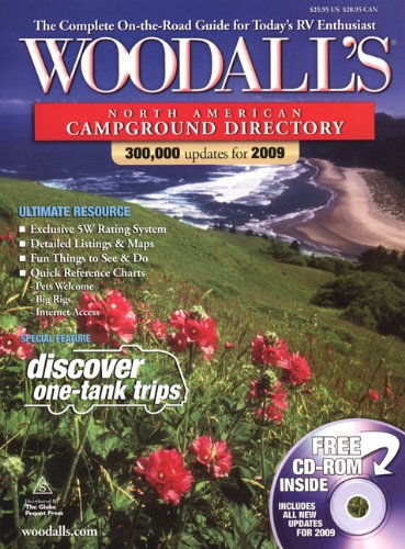 Woodall's North American Campground Directory with CD, 2009