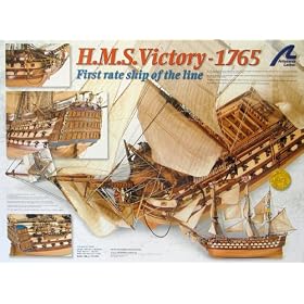 HMS Victory 1:84-Scale Wooden Ship Kit by Warehouse 36