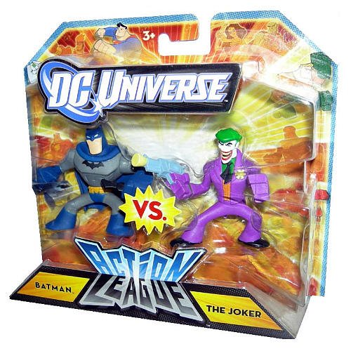 DC Universe Action League Mini Figure 2Pack Batman Vs. The Joker
