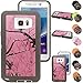 Kecko® Heavy Duty Defender Series Natural Tree Camo Shockproof Impact Resistant Hybrid Rugged Builders Workman Body Protective Case Skin w/ Built-in Screen Protector for Samsung Galaxy Note 5 (P-Gra)