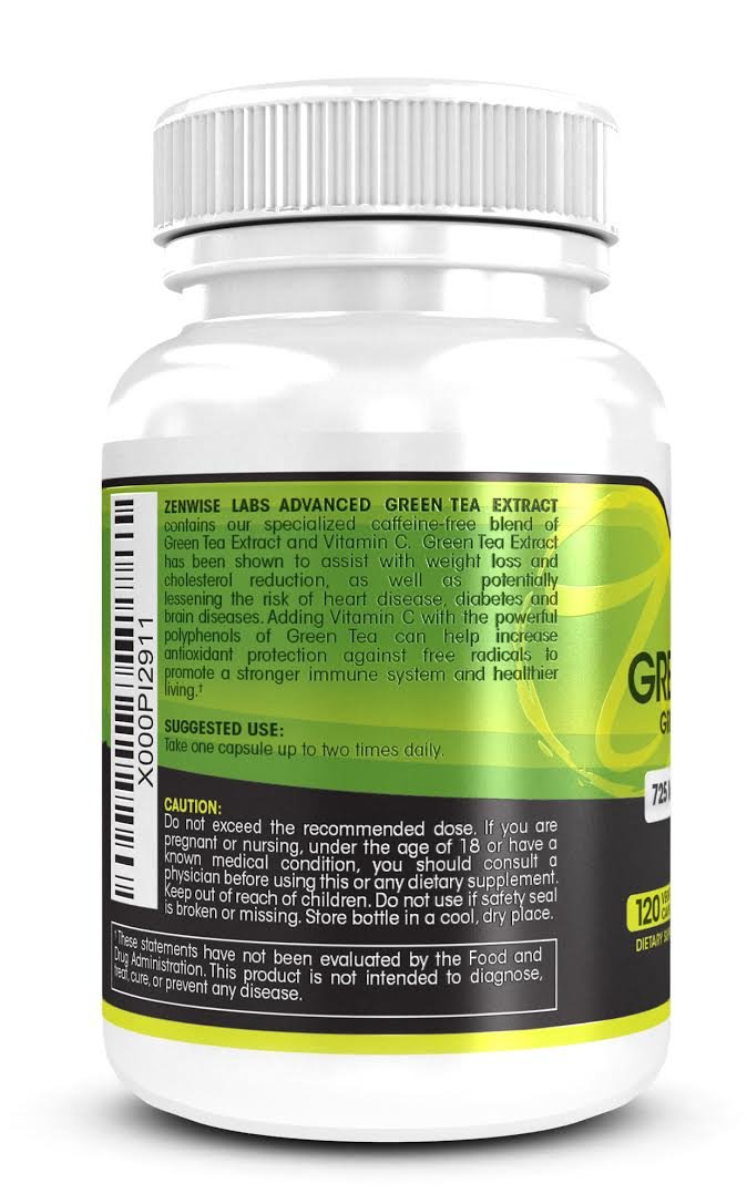 Amazon.com: Green Tea Extract Supplement - Decaffeinated ...