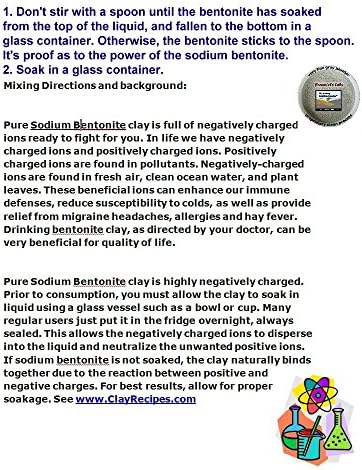 Bonus 2 Pack - Food Grade, 2 Pound Bentonite Clay Internal &amp; External Detox Cleanser Vapor Lock Tub- Qty 1 Orisil Hair Growth Butter, 2 Oz