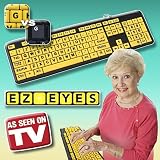 EZ EYES - Large Print Keyboard - ASOTV