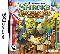 nintendo ds shrek's carnival craze