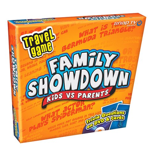 Childrens Toyshop  Toys : Snap TV Family Showdown Kids vs. Parents DVD Travel Game