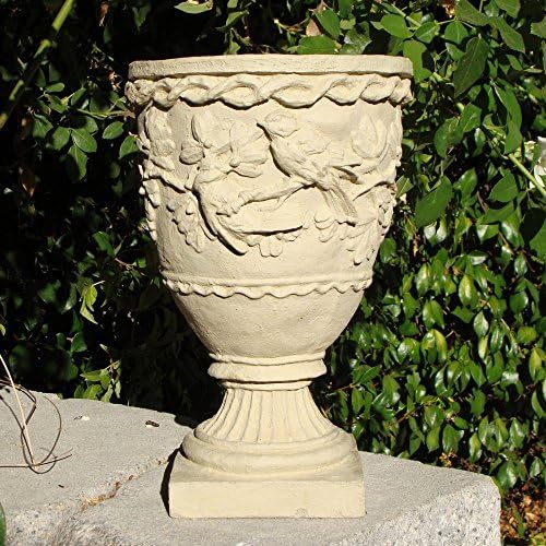 Designer Stone Sparrows Urn