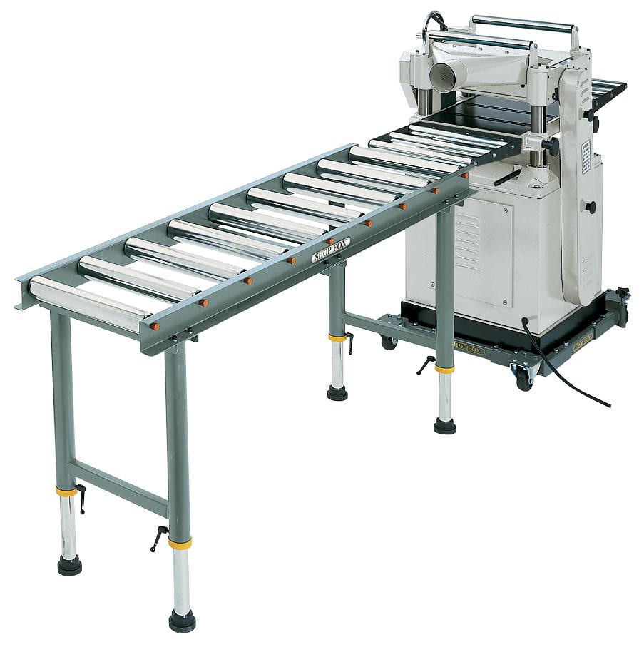 Shop Fox D2271 HeavyDuty 9 Roller Table Infeed Outfeed Roller Tables