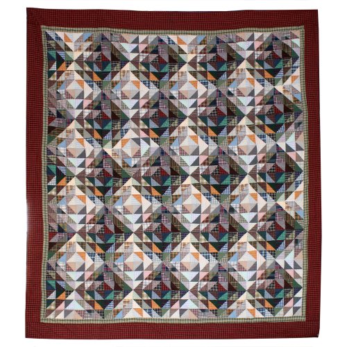 Patch Magic Twin Amazingly Red Duvet Cover, 70-Inch by 88-Inch