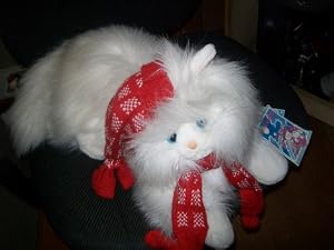 1991 Alex and Andrea Cat and Dog Plush : image