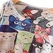 KaiTingu Vintage Women's Long Batwing Sleeve Pullover Sweater Cat Family Print