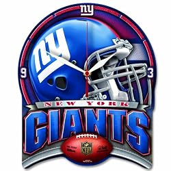 New York Giants High Definition Clock