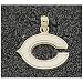 LogoArt Chicago Bears 10k Gold Team Font Pendant