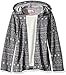Dream Star Girls' Aztec Printed Hooded 2-Fer with Necklace
