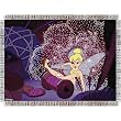 Disney Tinkerbell- Clumsy Tink Triple Woven Jacquard Throw (48x60")"