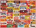 White Mountain Puzzles Candy Wrappers - 1000 Piece Jigsaw Puzzle