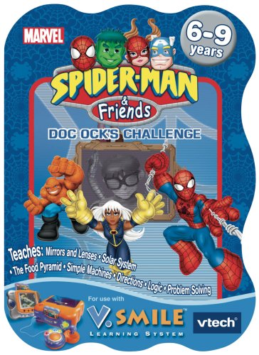 Childrens Toyshop  Toys : VTech - V.Smile Spiderman Doc Ocks Challenge