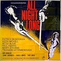 ALL NIGHT LONG 1962 Patrick McGoohan UK 6-SHEET POSTER