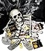 Joyin Toy 136 PCs Halloween Decorations including 28 PCs Halloween Bones 100 Pirate Coins and spider webs