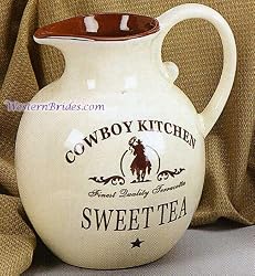 Cowboy Kitchen Sweet Tea Pitcher