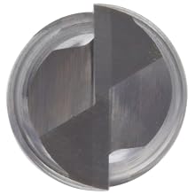 Melin Tool AMG-DP Carbide Drill Mill, Uncoated (Bright) Finish, 30 Deg Point Angle, 2 Flutes, 1.5" Overall Length, 0.125" Cutting Diameter, 0.125" Shank Diameter
