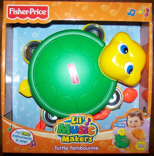 Fisher Price Lil’ Music Makers Turtle Tambourine