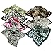 Premium Silk Feel Animal Print Square Satin Scarf 20
