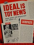 1950 Ideal Novelty Toy Company History Brochure Ad RARE - ORIGINAL ADVERTISING - Original Print Ad