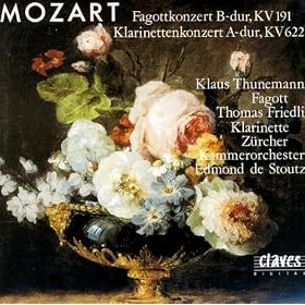 Wolfgang Amadeus Mozart: Bassoon Concerto In B-Flat Major, K 191 / Clarinet Concerto In A Major, K 622