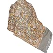 Evening Shawl Kashmir Sozuni Embroidered Wrap 28 x 75 inches (ebsp001)