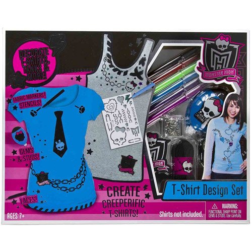 See Monster High T-Shirt Design Set