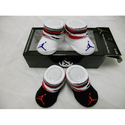 Baby Nike Air Jordan Booties Socks Crib Shoes 0 6M Baby Socks Gift Set