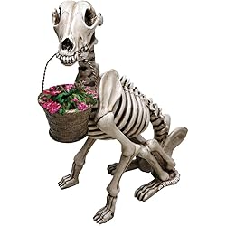 halloween decorations skeleton dog