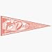 4 Miami Dolphins Pink NFL Wholesale Team Pennants