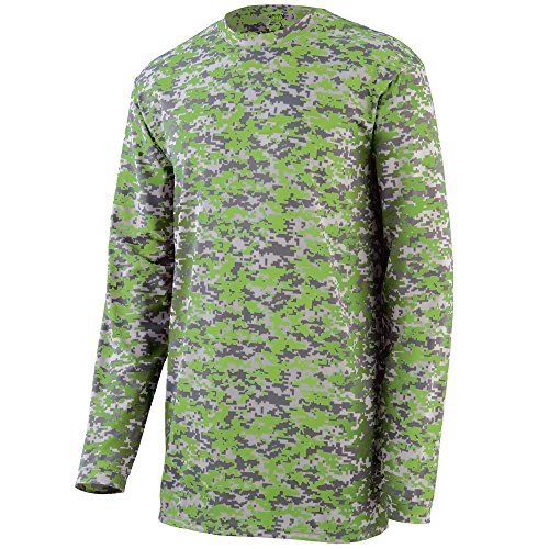 Augusta Sportswear MEN'S DIGI CAMO WICKING LONG SLEEVE T-SHIRT