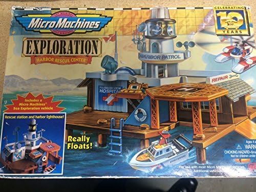 Micro Machines Exploration Harbor Rescue Center by Micro Mashines