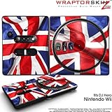 DJ Hero Skin Union Jack 01 fits Nintendo Wii DJ Heros (DJ HERO NOT INCLUDED ....