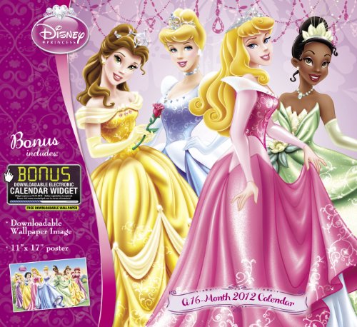 2012 Disney Princess Wall Calendar