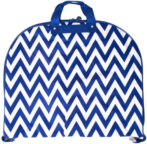 Ever Moda Chevron Collection 40-inch Hanging Garment Bag